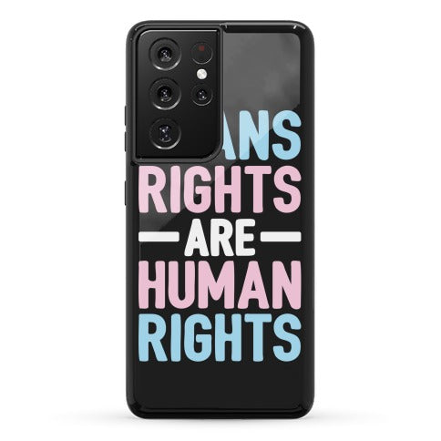 Trans Rights Are Human Rights Phone Case